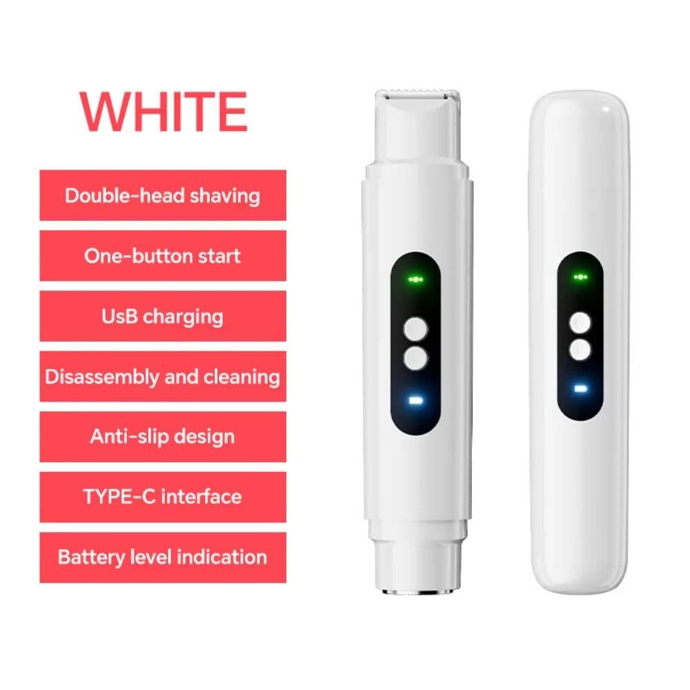 image-2 in 1 Bikini Trimmer for Women Hair Removal Rechargeable Electric