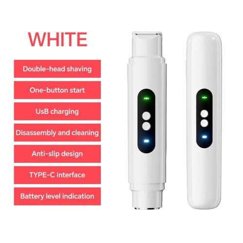 image-2 in 1 Bikini Trimmer for Women Hair Removal Rechargeable Electric