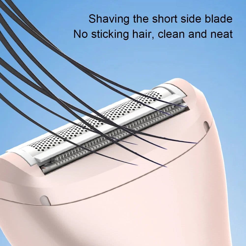 image-Women Epilator 3 In 1 Electric Hair Shaver Portable Wireless