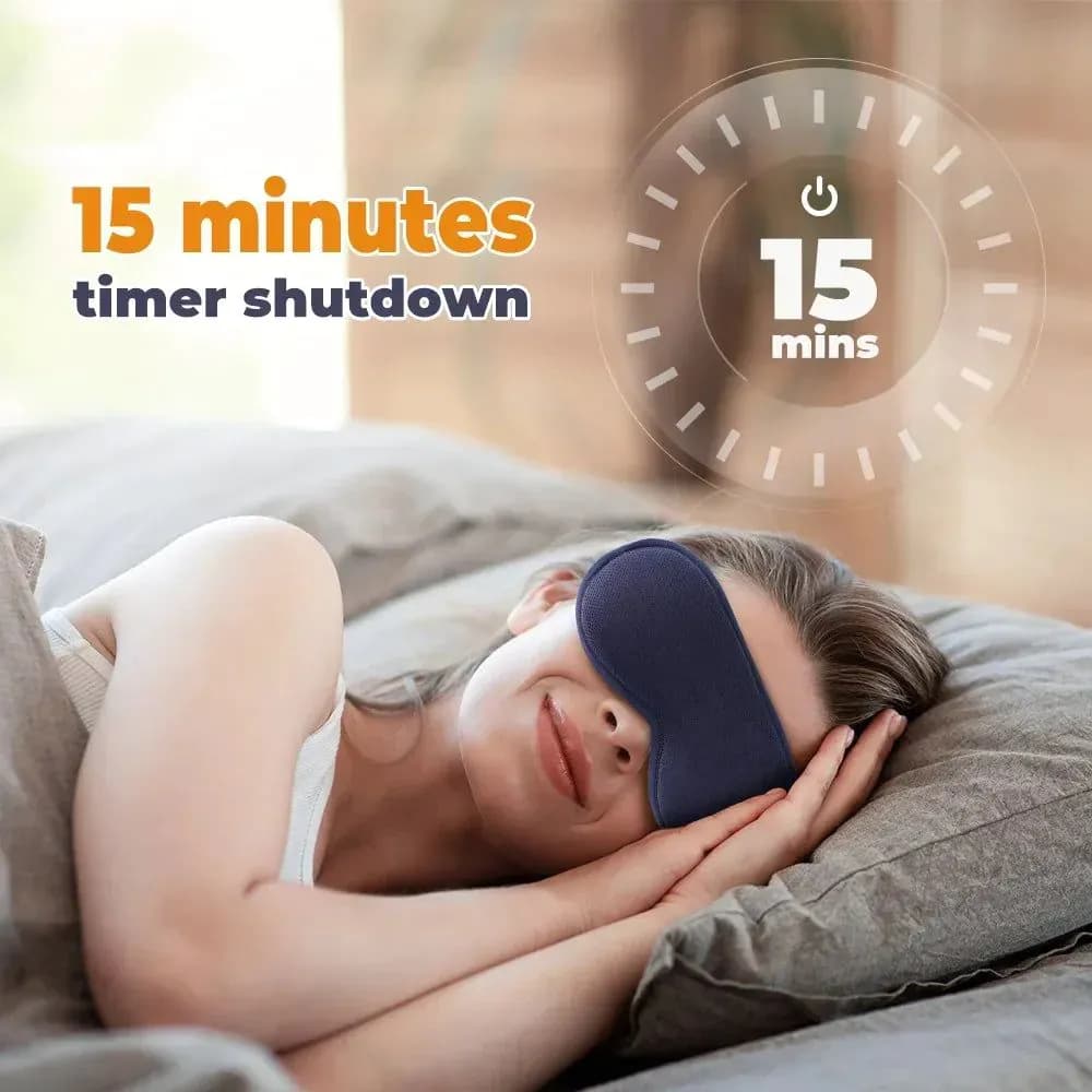 image-3D Eye Mask 6 level Vibration Eye Mask 3 Level Heated Electric Steam