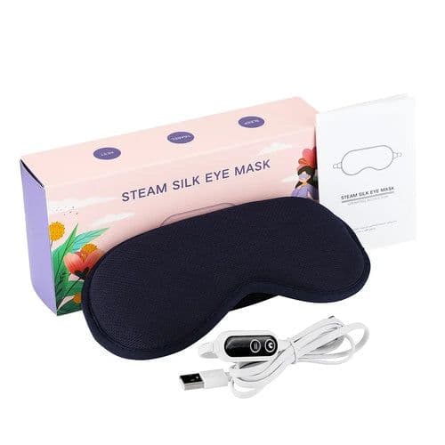 image-3D Eye Mask 6 level Vibration Eye Mask 3 Level Heated Electric Steam