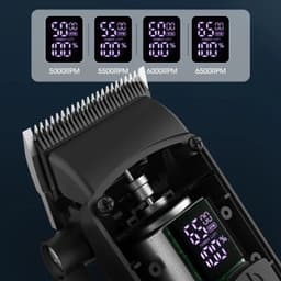 image-Men's Cordless Professional Hair Clipper Carving Electric Pusher