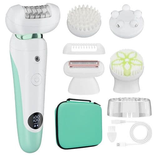 image-5-in-1 Hair Cleaning and Maintenance Set LCD Digital Shaver Full Body