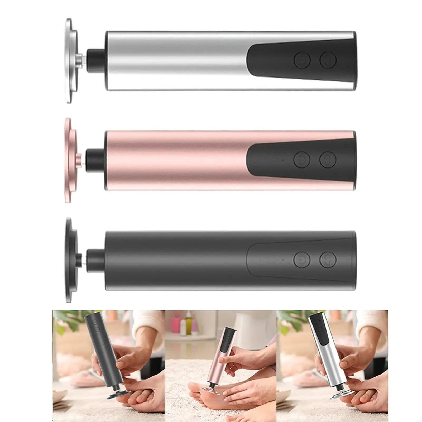 image-Electric Callus Remover for Feet Electric Foot Callus Remover for Hard