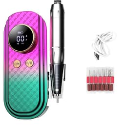 image-Electric Nail Drill Machine Set Low Noise Nail Drill 35000rpm Nail