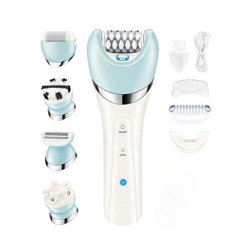image-Professional Hair Cutting Machines for Ladies Rechargeable 5 In 1 Lady