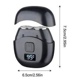 image-Mini Electric Shaver Double Head Men's Razor Beard Trimmer Shaver Men