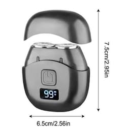image-Mini Electric Shaver Double Head Men's Razor Beard Trimmer Shaver Men