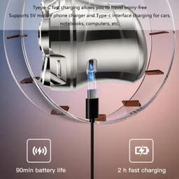 image-New Portable Electric Shaver with 5 Floating Heads Beard Shaving