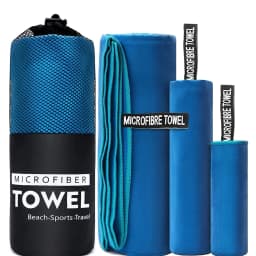 image-Water Absorbing Towel Lint Free 3pcs Microfiber Quick Dry Breathable