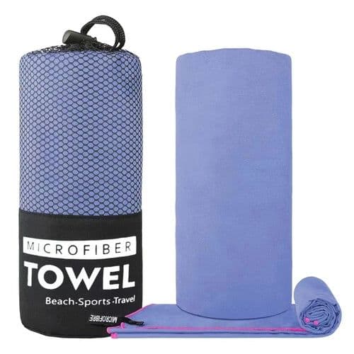 image-Water Absorbing Towel Lint Free 3pcs Microfiber Quick Dry Breathable
