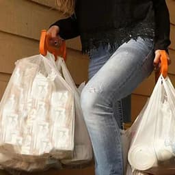 image-Portable Bag Grip Grocery Bag Carrier Shopping Bag Carrier Grocery Bag