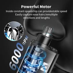 image-Portable Electric Nose Ear Trimmer HIENA Cordless razor Mini Pocket