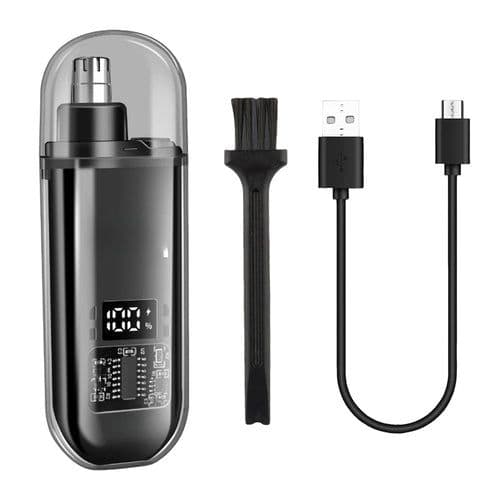image-Portable Electric Nose Ear Trimmer HIENA Cordless razor Mini Pocket