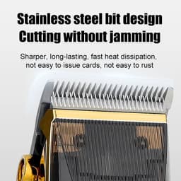 image-Rechargeable Professional Barber Shop Salon Hair Cutting Machine