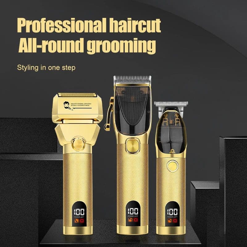 image-Rechargeable Professional Barber Shop Salon Hair Cutting Machine