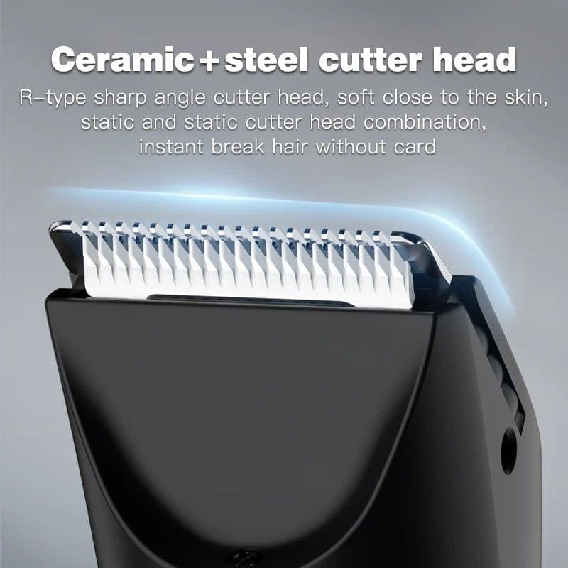 image-Full Body Hair Trimmer With Base Ceramic Steel Cutter Head Body Shaver