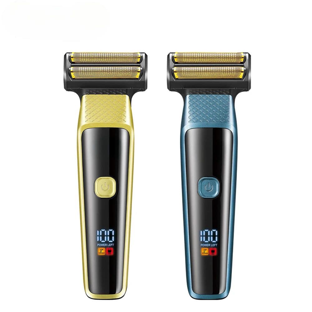 image-Electric 3 in 1 Hair Clipper Barber Shaver Men Rechargeable Dual Knife