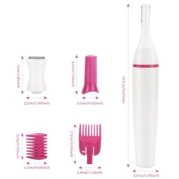 image-Electric 5 In 1 Hair Removal Shaving Machine Women Mini Trimmer Razor
