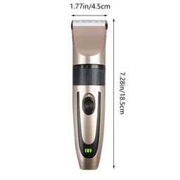 image-Hair Clippers for Men Portable Cordless Men Shaver with 3-9mm Guard