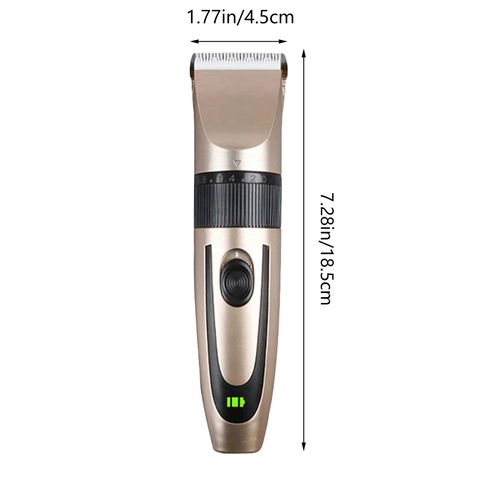 image-Hair Clippers for Men Portable Cordless Men Shaver with 3-9mm Guard