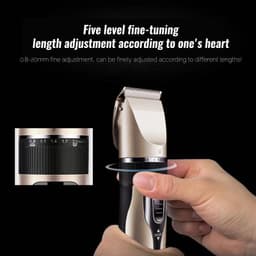 image-Hair Clippers for Men Portable Cordless Men Shaver with 3-9mm Guard