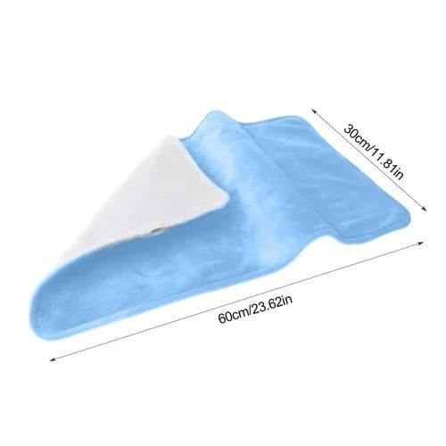 image-Portable Heated Blanket 10W Super Soft Fast Heating Electric Plush