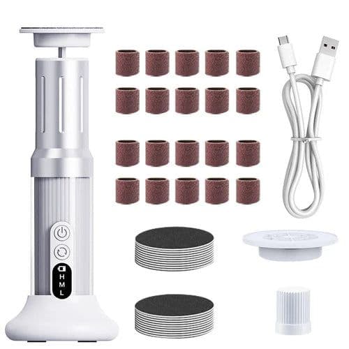 image-Electric Foot Callus Remover Foot Care File Heels Dead Skin Pedicure