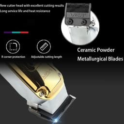 image-Electric Hair Clipper Rechargeable Cordless Men's Hair Trimmer For