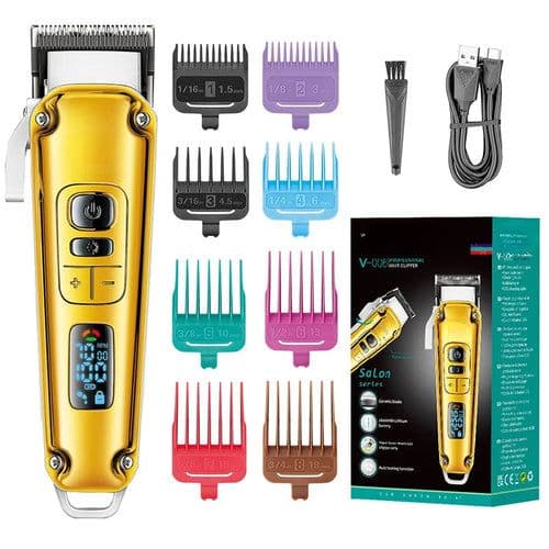 image-Electric Hair Clipper Rechargeable Cordless Men's Hair Trimmer For