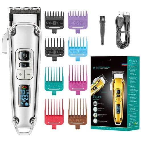 image-Electric Hair Clipper Rechargeable Cordless Men's Hair Trimmer For