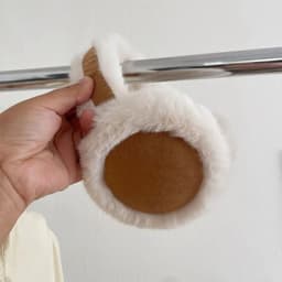 image-Plush Earmuffs Soft Ear Cap Thicken Foldable Ear Cover Folding Keep