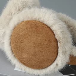 image-Plush Earmuffs Soft Ear Cap Thicken Foldable Ear Cover Folding Keep