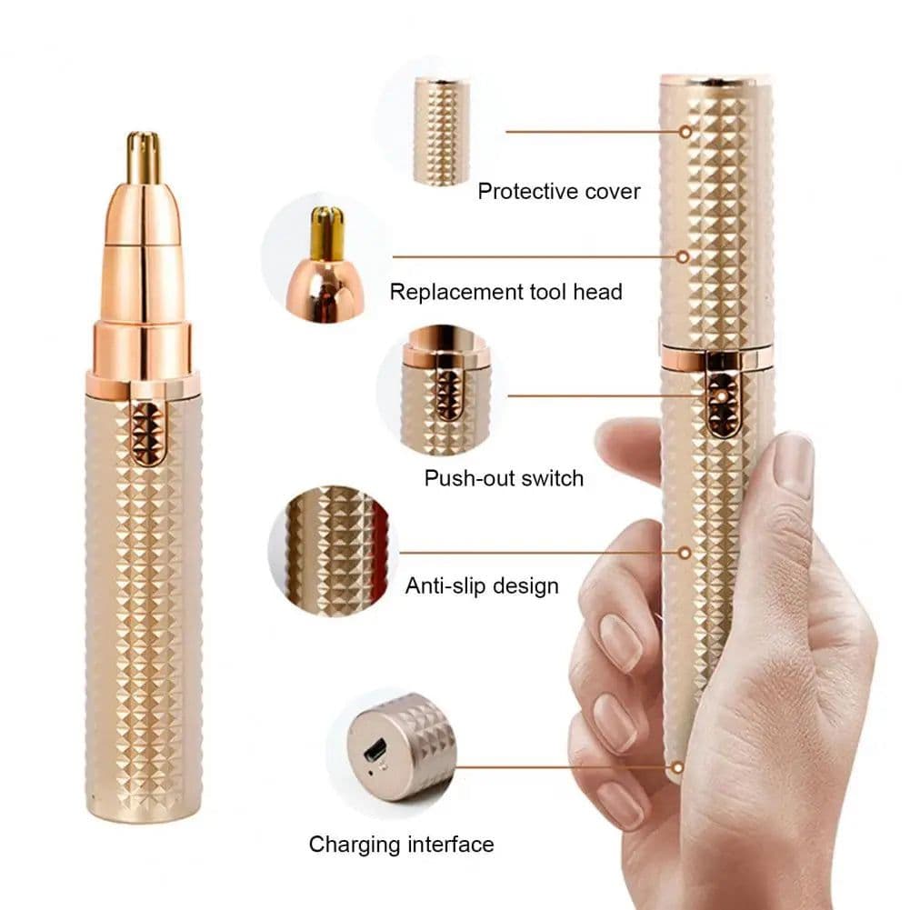 image-Hair Removal Device 3-in-1 Rechargeable Women's Shaver Painless