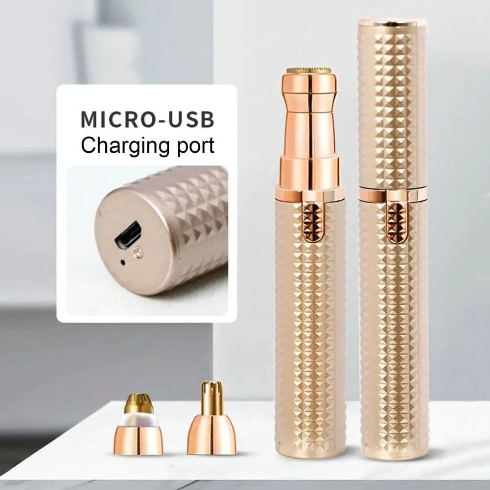 image-Hair Removal Device 3-in-1 Rechargeable Women's Shaver Painless