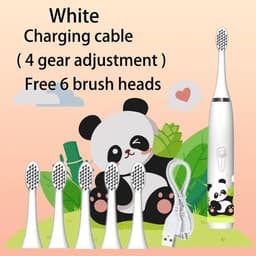 image-Kids Sonic Electric Toothbrush Colorful Cartoon For Kids Ultrasonic
