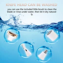 image-Body Epilator For Women Hair Remover Bikini Trimmer Face Hair Removal