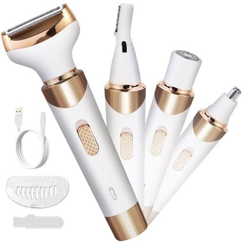 image-Body Epilator For Women Hair Remover Bikini Trimmer Face Hair Removal