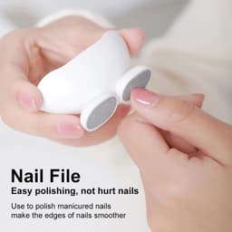 image-Electric Nail Clipper Safe Automatic Fingernail Clipper Portable Nail