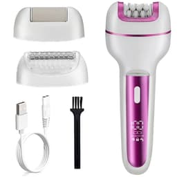 image-3 in 1 Rechargeable Women Epilator for Face Body Electric Shaver