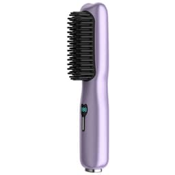 image-Cordless Hair Straightener Brush Hair Straightener Comb Mini Portable