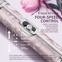 image-20000RPM Electric Nail Polisher Rechargeable Nail Polisher Nails