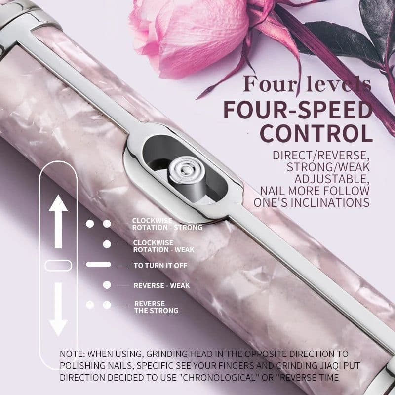 image-20000RPM Electric Nail Polisher Rechargeable Nail Polisher Nails
