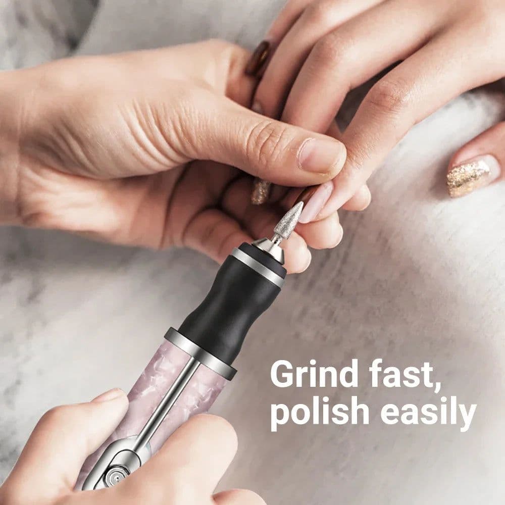 image-20000RPM Electric Nail Polisher Rechargeable Nail Polisher Nails