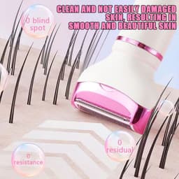 image-4 in1 Electric Lady Shaver Razors for Shaving Set Painless Hair Face