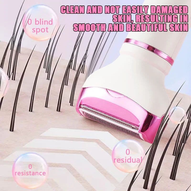 image-4 in1 Electric Lady Shaver Razors for Shaving Set Painless Hair Face