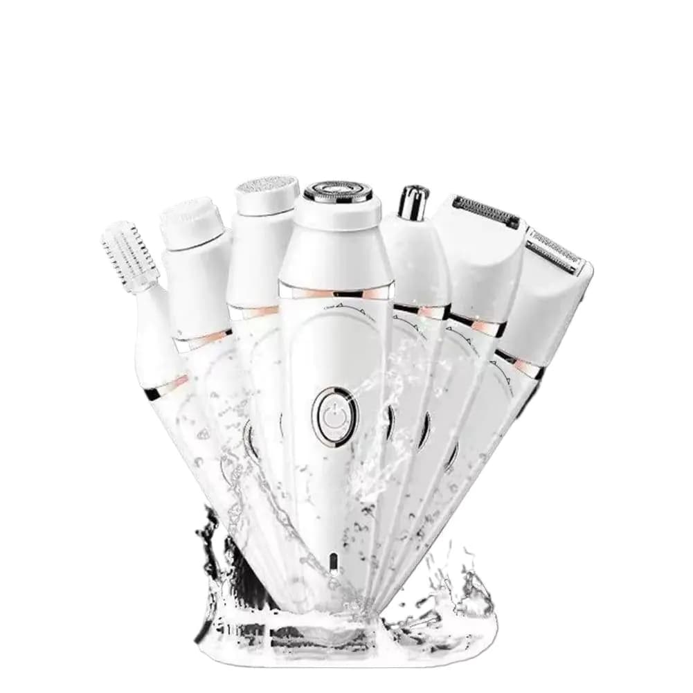 image-Epilator for Women 7-in-1 Cordless Rechargeable Face Epilator Kit for