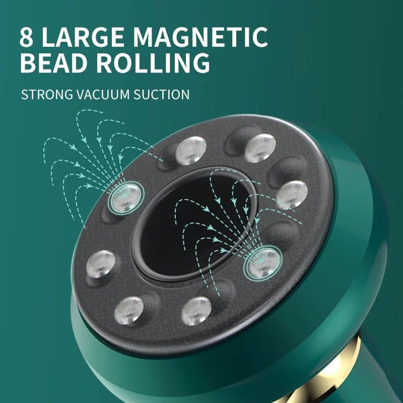 image-Electric Vacuum Cupping Massage Body Cups Anti-Cellulite Massager for