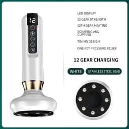 image-Electric Vacuum Cupping Massage Body Cups Anti-Cellulite Massager for