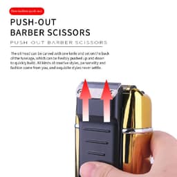 image-Metal 2-Speed Electric Shaver For Hair Beard Rechargeable Razor Bald